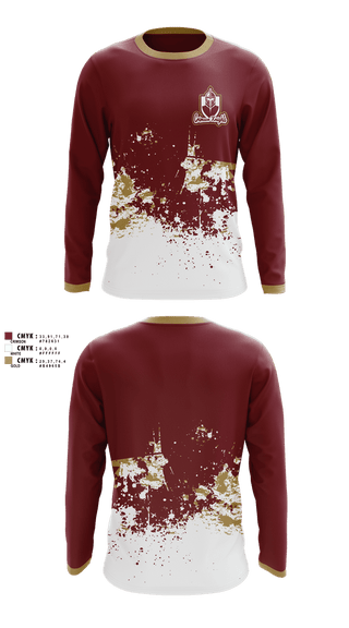 Long Sleeve Performance Shirt, Whittier Crimson Knights, , Teamtime, Team time, sublimation, custom sports apparel, team uniforms, spirit wear, spiritwear, sports uniforms, custom shirts, team store, custom team store, fundraiser sports, apparel fundraiser