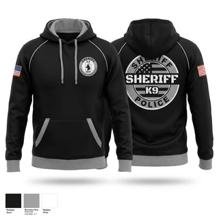 Hoodie, SHERIFF K9 UNIT, Police, Teamtime, Team time, sublimation, custom sports apparel, team uniforms, spirit wear, spiritwear, sports uniforms, custom shirts, team store, custom team store, fundraiser sports, apparel fundraiser