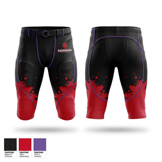 Integrated Football Pants, Wakulla County Youth Football & Cheerleading Association Inc., Football, Teamtime, Team time, sublimation, custom sports apparel, team uniforms, spirit wear, spiritwear, sports uniforms, custom shirts, team store, custom team store, fundraiser sports, apparel fundraiser