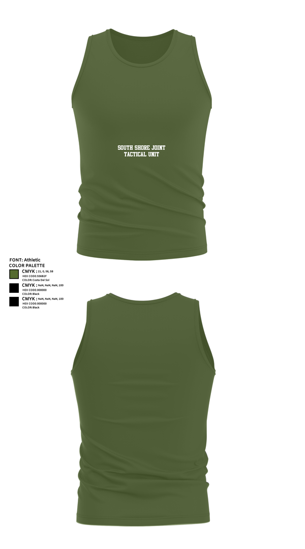 Tank Top, South Shore Joint Tactical Unit, , Teamtime, Team time, sublimation, custom sports apparel, team uniforms, spirit wear, spiritwear, sports uniforms, custom shirts, team store, custom team store, fundraiser sports, apparel fundraiser