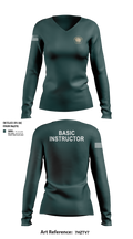Academy- Basic Unit Women's Long Sleeve V-neck Shirt - 30