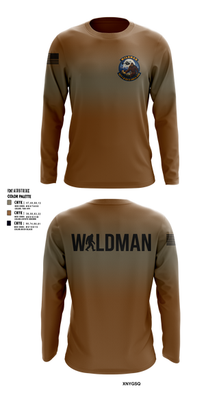 Long Sleeve Performance Shirt, Wildman, National Guard, Teamtime, Team time, sublimation, custom sports apparel, team uniforms, spirit wear, spiritwear, sports uniforms, custom shirts, team store, custom team store, fundraiser sports, apparel fundraiser