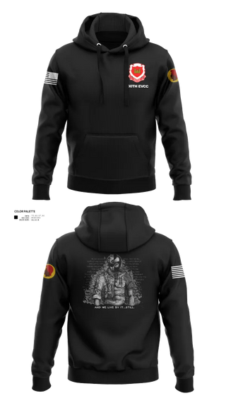 Hoodie, 230th Engineering Vertical Construction Company, , Teamtime, Team time, sublimation, custom sports apparel, team uniforms, spirit wear, spiritwear, sports uniforms, custom shirts, team store, custom team store, fundraiser sports, apparel fundraiser