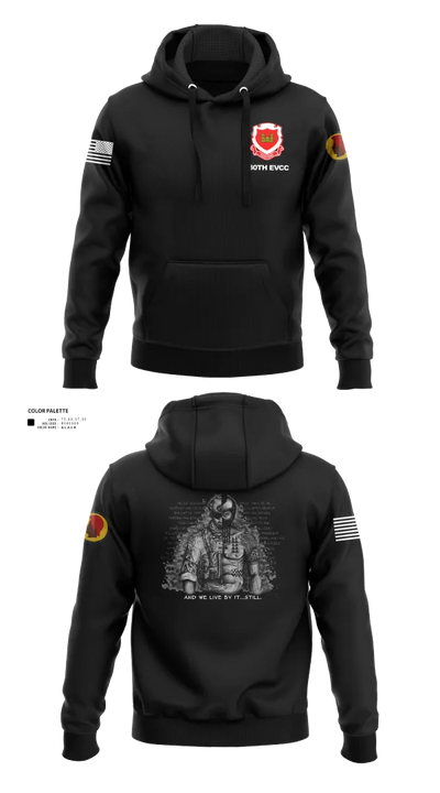 230th Engineering Vertical Construction Company 46652085 Hoodie - 110