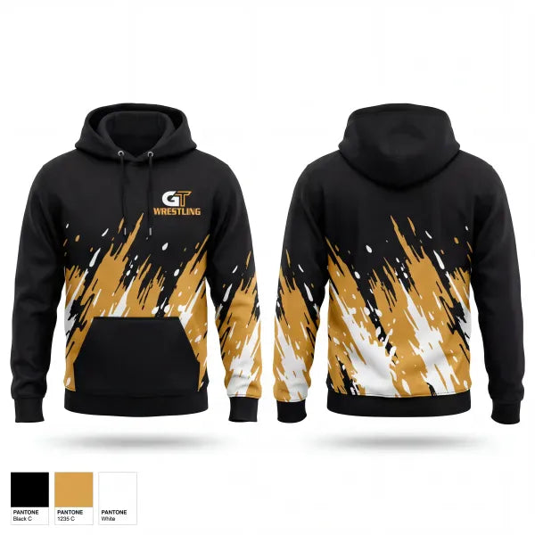 Hoodie, Groton Tigers, Wrestling, Teamtime, Team time, sublimation, custom sports apparel, team uniforms, spirit wear, spiritwear, sports uniforms, custom shirts, team store, custom team store, fundraiser sports, apparel fundraiser
