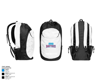 Gear Bag, 606 Batties, Softball, Teamtime, Team time, sublimation, custom sports apparel, team uniforms, spirit wear, spiritwear, sports uniforms, custom shirts, team store, custom team store, fundraiser sports, apparel fundraiser