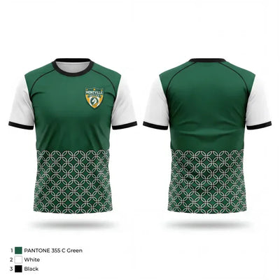 Montville Soccer 56280893 Soft Poly Tee Cotton Like Feel - 1