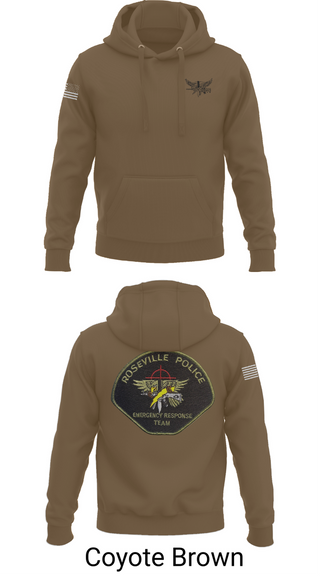 Hoodie, Roseville E.R.T., , Teamtime, Team time, sublimation, custom sports apparel, team uniforms, spirit wear, spiritwear, sports uniforms, custom shirts, team store, custom team store, fundraiser sports, apparel fundraiser