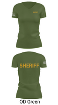 Dorchester County Sheriffs office 81126244 Women's Short Sleeve V-neck Shirt - 46