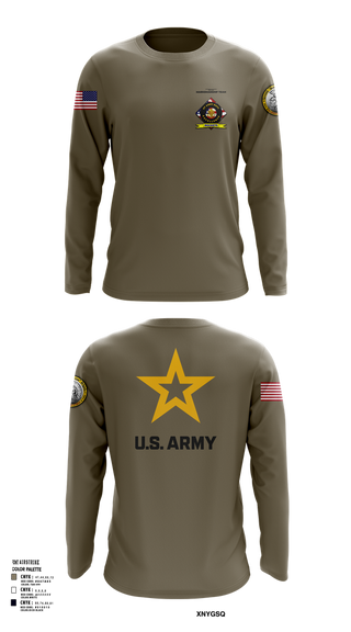 Long Sleeve Performance Shirt, University of Toledo Army Marksmanship Unit, Army, Teamtime, Team time, sublimation, custom sports apparel, team uniforms, spirit wear, spiritwear, sports uniforms, custom shirts, team store, custom team store, fundraiser sports, apparel fundraiser