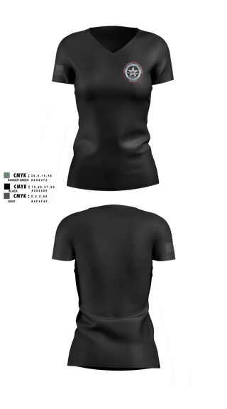 Womens Short Sleeve Vneck Shirt, US Marshals PNVOTF, Police, Teamtime, Team time, sublimation, custom sports apparel, team uniforms, spirit wear, spiritwear, sports uniforms, custom shirts, team store, custom team store, fundraiser sports, apparel fundraiser