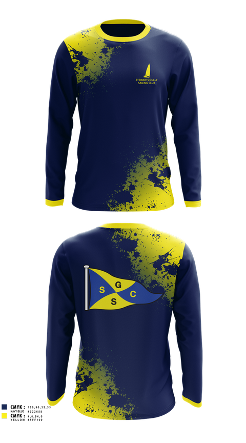 Long Sleeve Performance Shirt, Stewarts Gully Sailing Club, Spirit Store, Teamtime, Team time, sublimation, custom sports apparel, team uniforms, spirit wear, spiritwear, sports uniforms, custom shirts, team store, custom team store, fundraiser sports, apparel fundraiser