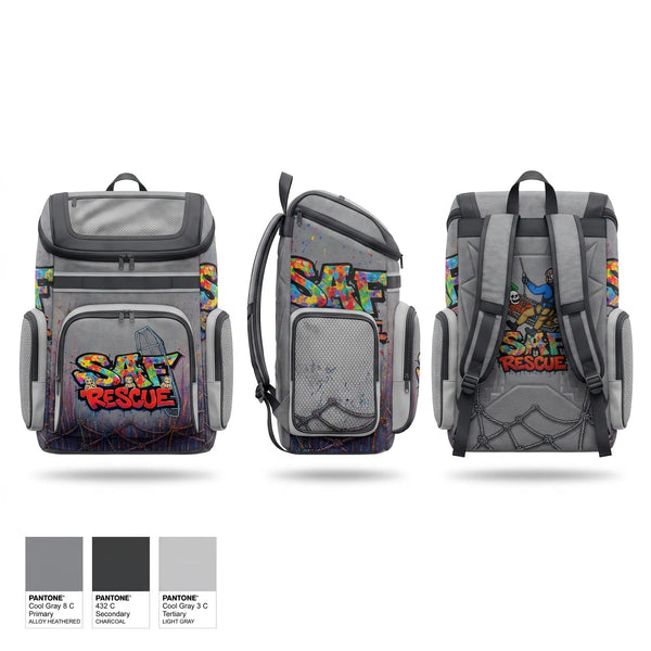 Gear Bag, VooDoo RESCUE, Fire Department, Teamtime, Team time, sublimation, custom sports apparel, team uniforms, spirit wear, spiritwear, sports uniforms, custom shirts, team store, custom team store, fundraiser sports, apparel fundraiser