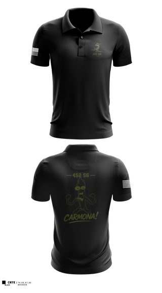 Short Sleeve Performance Polo, 452 MED DET, Army, Teamtime, Team time, sublimation, custom sports apparel, team uniforms, spirit wear, spiritwear, sports uniforms, custom shirts, team store, custom team store, fundraiser sports, apparel fundraiser