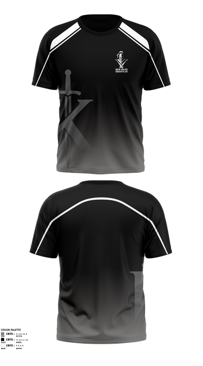 New Paltz Knights 11u Short Sleeve Performance Shirt - 2