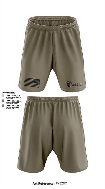 chosen 44076741 Athletic Shorts With Pockets - 3