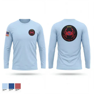 Long Sleeve Performance Shirt, VA 041, Air Force, Teamtime, Team time, sublimation, custom sports apparel, team uniforms, spirit wear, spiritwear, sports uniforms, custom shirts, team store, custom team store, fundraiser sports, apparel fundraiser