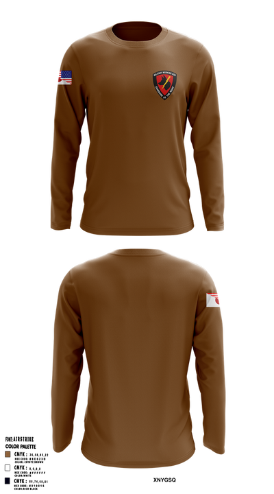CFAY Security MWD 8015986 Long Sleeve Performance Shirt 1
