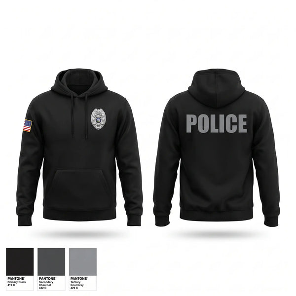 Hoodie, Bridgeton Police Department, Police, Teamtime, Team time, sublimation, custom sports apparel, team uniforms, spirit wear, spiritwear, sports uniforms, custom shirts, team store, custom team store, fundraiser sports, apparel fundraiser