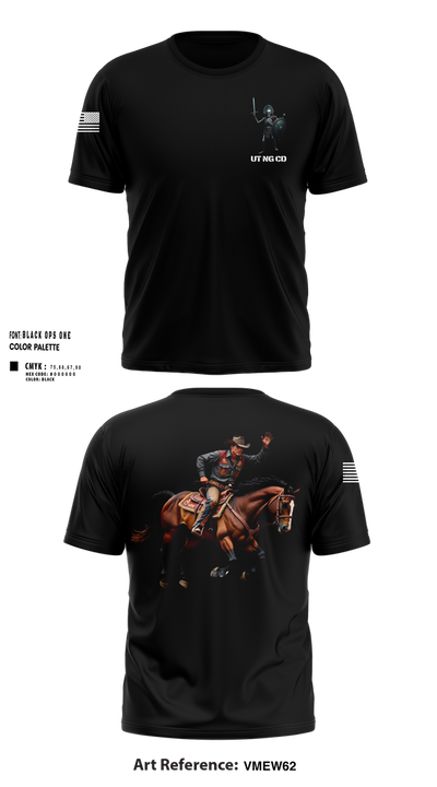 UT NG CD Short Sleeve Performance Shirt - 100