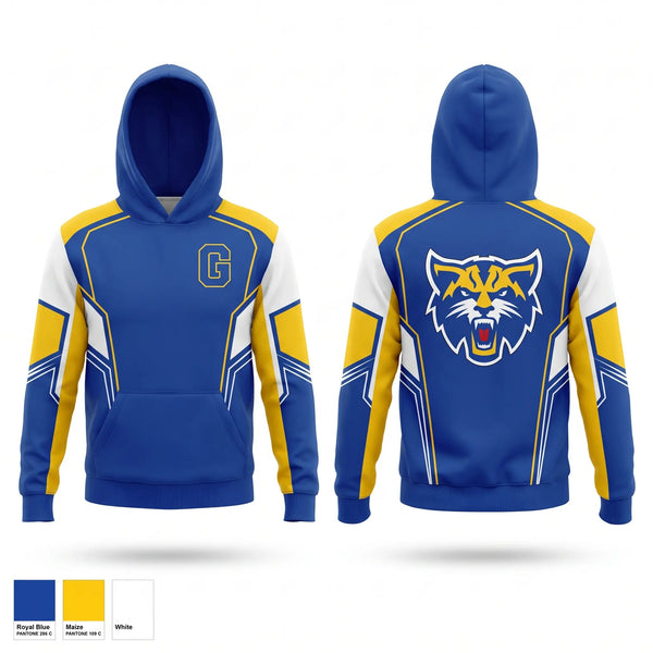 Hoodie, Wildcats, Men's Basketball, Teamtime, Team time, sublimation, custom sports apparel, team uniforms, spirit wear, spiritwear, sports uniforms, custom shirts, team store, custom team store, fundraiser sports, apparel fundraiser