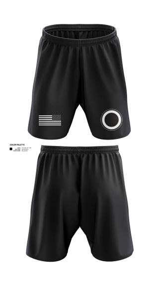 Athletic Shorts With Pockets, I Corps HHBN, Army, Teamtime, Team time, sublimation, custom sports apparel, team uniforms, spirit wear, spiritwear, sports uniforms, custom shirts, team store, custom team store, fundraiser sports, apparel fundraiser