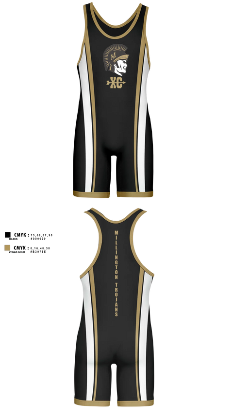 Mens Track Singlet, Millington Central High School Cross Country, Cross Country, Teamtime, Team time, sublimation, custom sports apparel, team uniforms, spirit wear, spiritwear, sports uniforms, custom shirts, team store, custom team store, fundraiser sports, apparel fundraiser