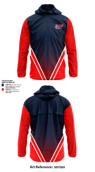 Windbreaker, Heartland Youth Football League, , Teamtime, Team time, sublimation, custom sports apparel, team uniforms, spirit wear, spiritwear, sports uniforms, custom shirts, team store, custom team store, fundraiser sports, apparel fundraiser