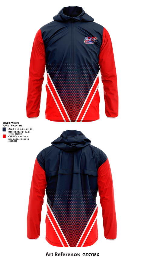 Windbreaker, Heartland Youth Football League, , Teamtime, Team time, sublimation, custom sports apparel, team uniforms, spirit wear, spiritwear, sports uniforms, custom shirts, team store, custom team store, fundraiser sports, apparel fundraiser