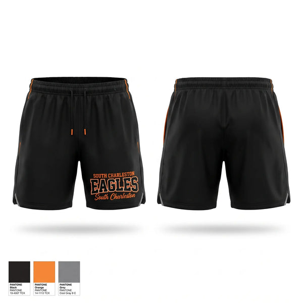 Athletic Shorts With Pockets, South Charleston Eagles, Cheer, Teamtime, Team time, sublimation, custom sports apparel, team uniforms, spirit wear, spiritwear, sports uniforms, custom shirts, team store, custom team store, fundraiser sports, apparel fundraiser