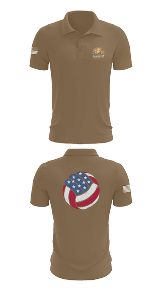 Short Sleeve Performance Polo, VB, Women's Volleyball, Teamtime, Team time, sublimation, custom sports apparel, team uniforms, spirit wear, spiritwear, sports uniforms, custom shirts, team store, custom team store, fundraiser sports, apparel fundraiser