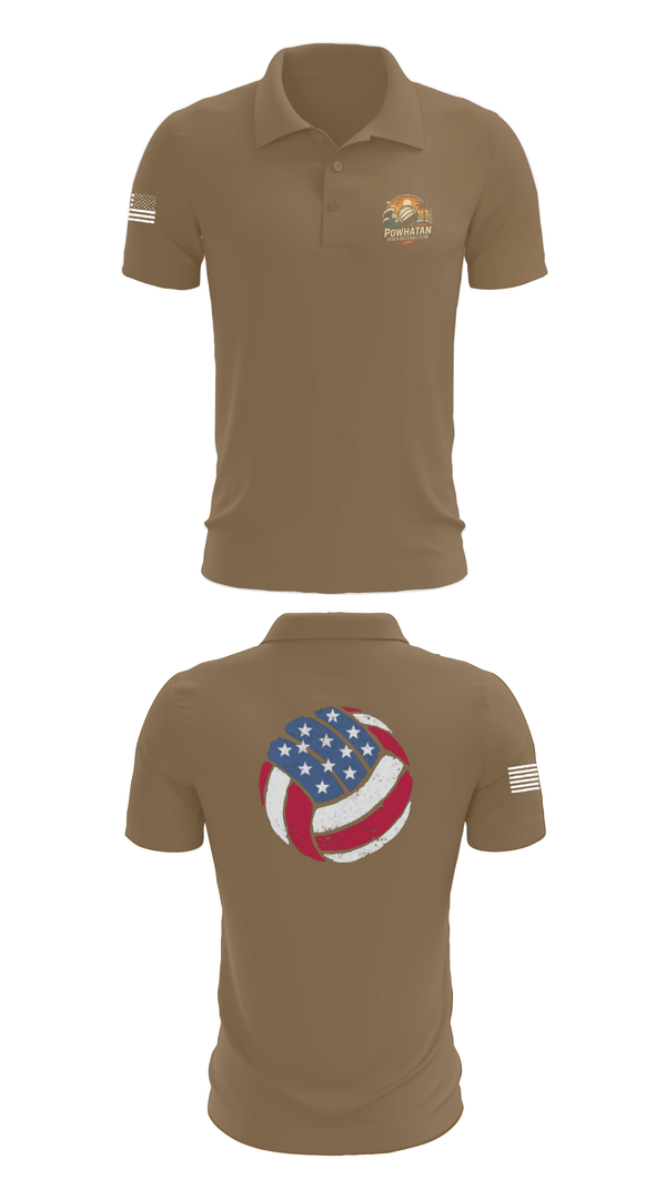 Short Sleeve Performance Polo, VB, Women's Volleyball, Teamtime, Team time, sublimation, custom sports apparel, team uniforms, spirit wear, spiritwear, sports uniforms, custom shirts, team store, custom team store, fundraiser sports, apparel fundraiser