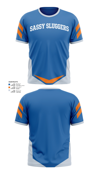 Sassy sluggers Short Sleeve Performance Shirt - 21
