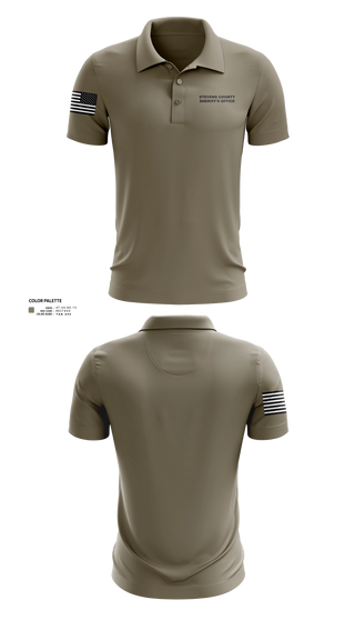 Short Sleeve Performance Polo, Stevens County Sheriff's Office, Police, Teamtime, Team time, sublimation, custom sports apparel, team uniforms, spirit wear, spiritwear, sports uniforms, custom shirts, team store, custom team store, fundraiser sports, apparel fundraiser