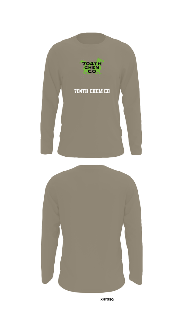 Long Sleeve Performance Shirt, 704th Chem Co, , Teamtime, Team time, sublimation, custom sports apparel, team uniforms, spirit wear, spiritwear, sports uniforms, custom shirts, team store, custom team store, fundraiser sports, apparel fundraiser