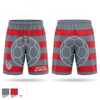 Athletic Shorts With Pockets, Patriots United FC, Men's Soccer, Teamtime, Team time, sublimation, custom sports apparel, team uniforms, spirit wear, spiritwear, sports uniforms, custom shirts, team store, custom team store, fundraiser sports, apparel fundraiser
