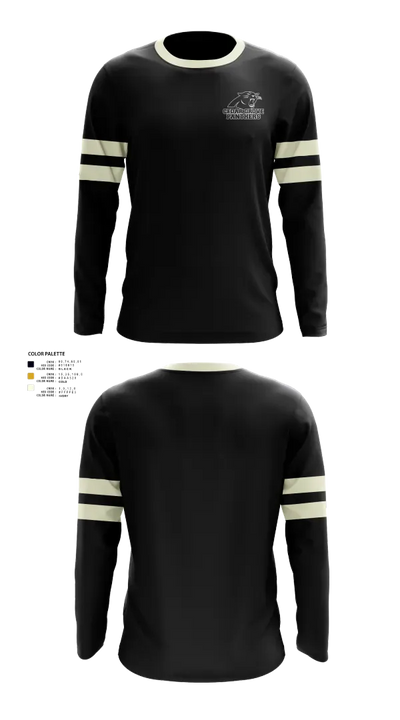 Cedar Grove Panthers 15867678 Long Sleeve Performance Shirt 1