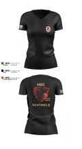 HSC 130th MEB 16353532 Women's Short Sleeve V-neck Shirt - 3