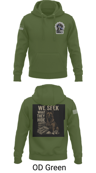 Hoodie, Narcotics K9, , Teamtime, Team time, sublimation, custom sports apparel, team uniforms, spirit wear, spiritwear, sports uniforms, custom shirts, team store, custom team store, fundraiser sports, apparel fundraiser