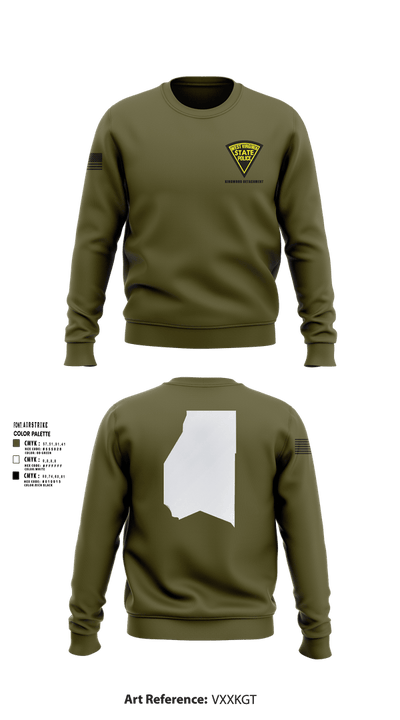 West Virginia State Police Crew Neck Sweatshirt - 1