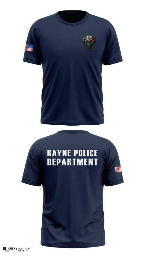 Short Sleeve Performance Shirt, Rayne Police Department, Police, Teamtime, Team time, sublimation, custom sports apparel, team uniforms, spirit wear, spiritwear, sports uniforms, custom shirts, team store, custom team store, fundraiser sports, apparel fundraiser