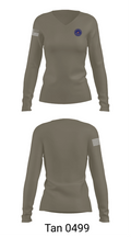 Battlefront Outdoors 9181915 Women's Long Sleeve V-neck Shirt - 77