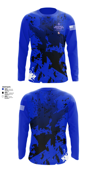 Mansfield Martial Arts Center Long Sleeve Performance Shirt 16