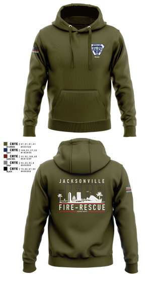 Hoodie, JFRD Critical Care Team, Fire Department, Teamtime, Team time, sublimation, custom sports apparel, team uniforms, spirit wear, spiritwear, sports uniforms, custom shirts, team store, custom team store, fundraiser sports, apparel fundraiser
