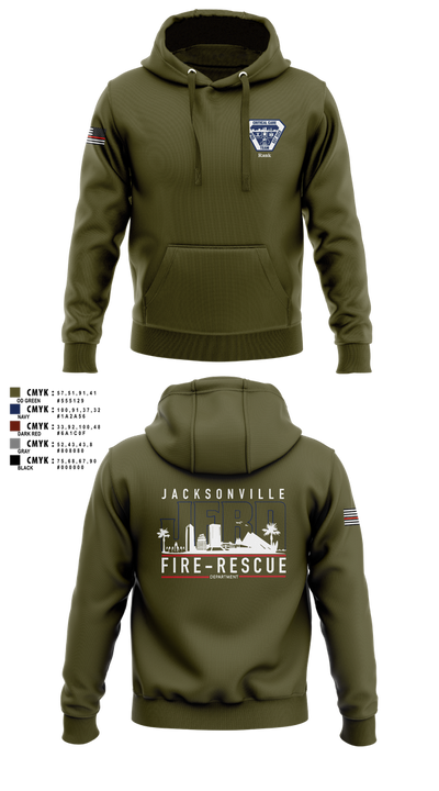 JFRD Critical Care Team 81495664 Hoodie - 5