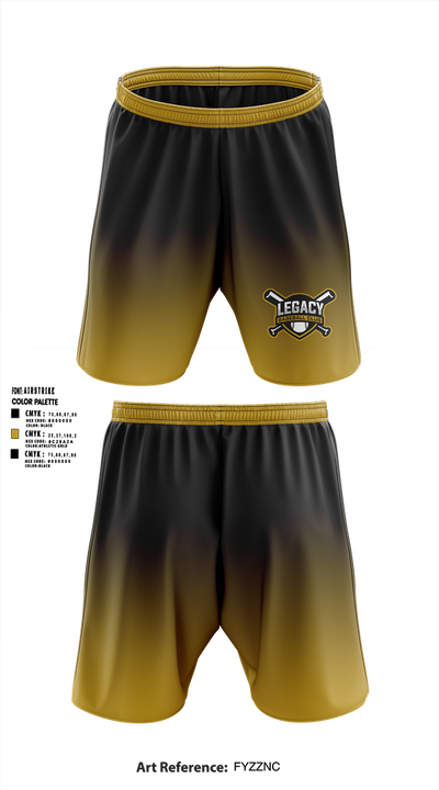 Legacy Baseball Club 24349647 Athletic Shorts With Pockets - 11