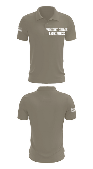 Short Sleeve Performance Polo, Violent Crime Task Force, Police, Teamtime, Team time, sublimation, custom sports apparel, team uniforms, spirit wear, spiritwear, sports uniforms, custom shirts, team store, custom team store, fundraiser sports, apparel fundraiser