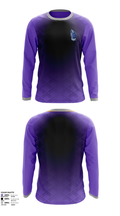 RBC Renegade Elite Rhinos 40669574 Long Sleeve Performance Shirt 3