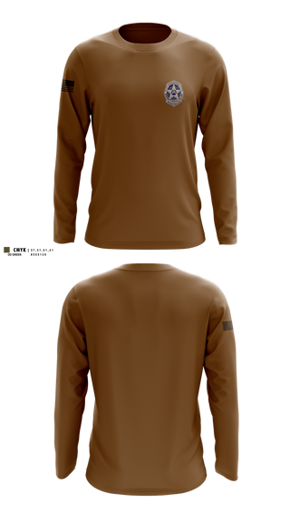 Long Sleeve Performance Shirt, Criminal Investigations, , Teamtime, Team time, sublimation, custom sports apparel, team uniforms, spirit wear, spiritwear, sports uniforms, custom shirts, team store, custom team store, fundraiser sports, apparel fundraiser