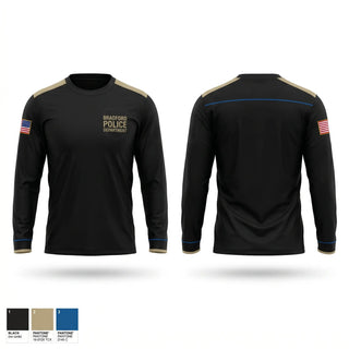 Long Sleeve Performance Shirt, Bradford police department, Police, Teamtime, Team time, sublimation, custom sports apparel, team uniforms, spirit wear, spiritwear, sports uniforms, custom shirts, team store, custom team store, fundraiser sports, apparel fundraiser